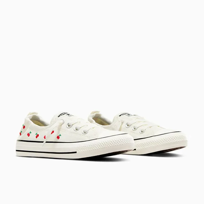 Converse SlipOns Chuck Taylor All Star Shoreline Cherry Egretredgreen 8211 Women