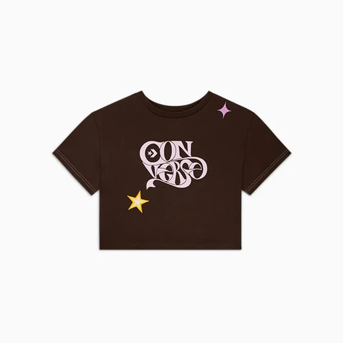 Converse Tops and Shirts Black Joy Cropped Relaxed TShirt Fresh Brew 8211 MenWomen Converse Tops and Shirts Black Joy Cropped Relaxed TShirt Fresh Brew 8211 MenWomen