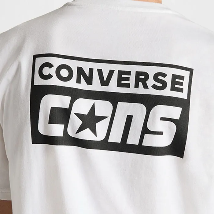 Converse Tops and Shirts CONS Graphic TShirt Whiteblack 8211 Men