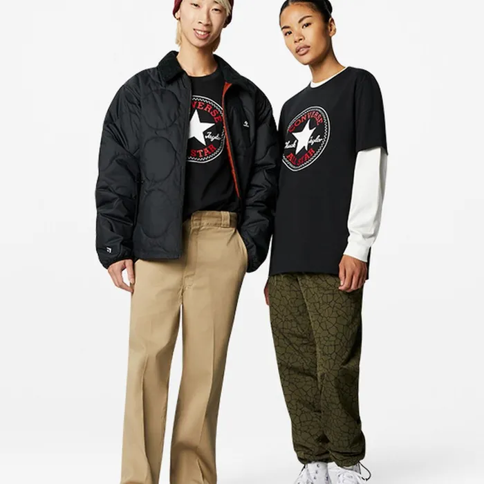 Converse Tops and Shirts Converse GoTo All Star Patch StandardFit TShirt Converse Black 8211 MenWomen