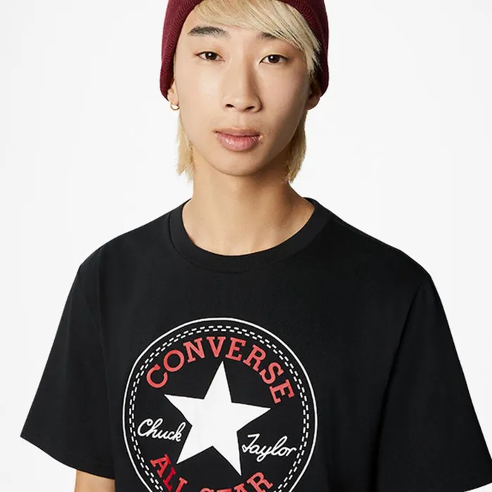 Converse Tops and Shirts Converse GoTo All Star Patch StandardFit TShirt Converse Black 8211 MenWomen