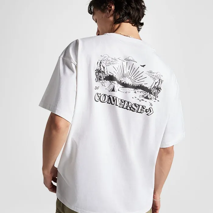 Converse Tops and Shirts Desert Festival TShirt White 8211 Men