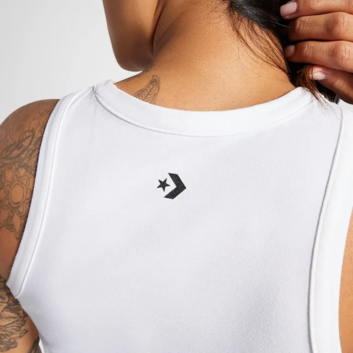 Converse Tops and Shirts High Neck Knit Tank Top White 8211 Women