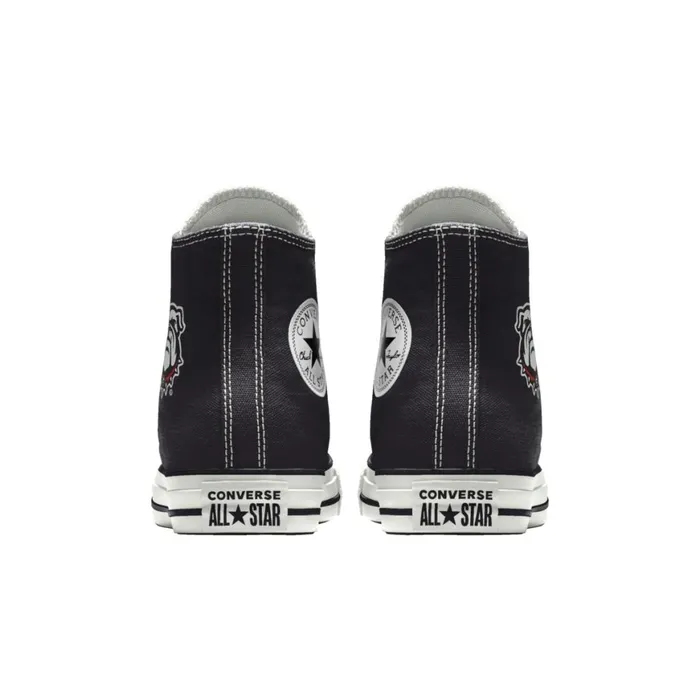 Converse Wide Width Chuck Taylor All Star University Of Georgia High Top Selected Color Black 8211 WomenMen