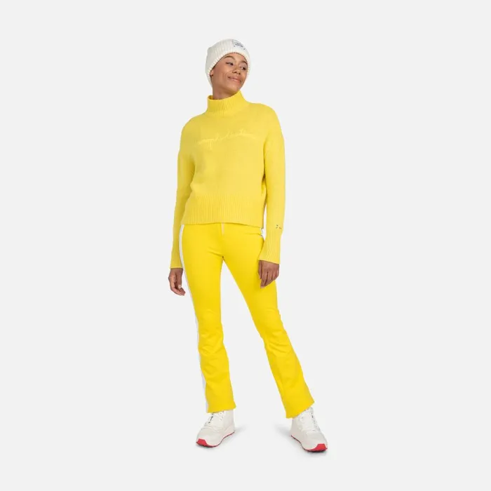 Damen Sweatshirts Und Pullover Rossignol Damenpullover JCC Lounge Trueyellow506