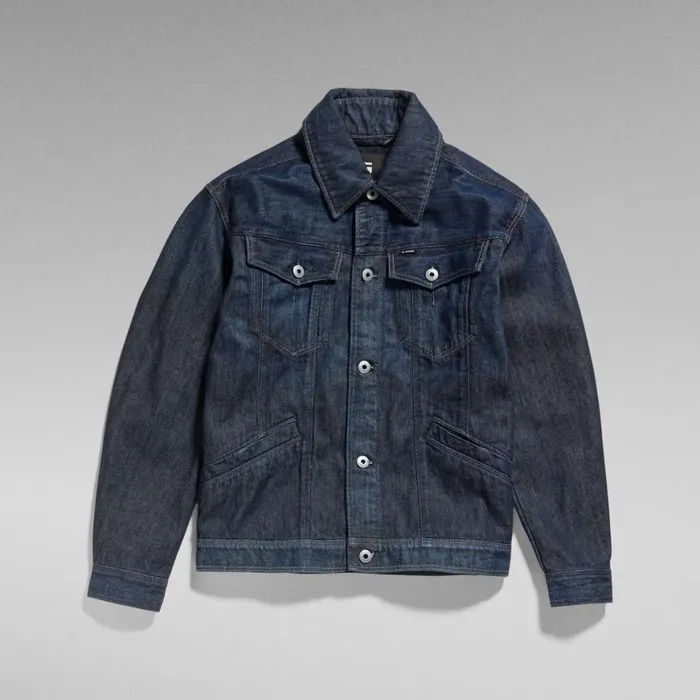 Denim Jackets MenWomen GStar RAW Unisex Flight Combat Jacket Worn In Ocean Reef Denim Jackets MenWomen GStar RAW Unisex Flight Combat Jacket Worn In Ocean Reef