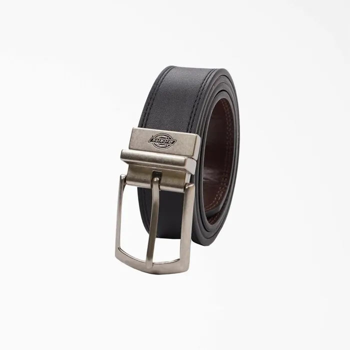 Dickies Belts and Suspenders Leather Reversible Belt Black Black bk 8211 Men Dickies Belts and Suspenders Leather Reversible Belt Black Black bk 8211 Men