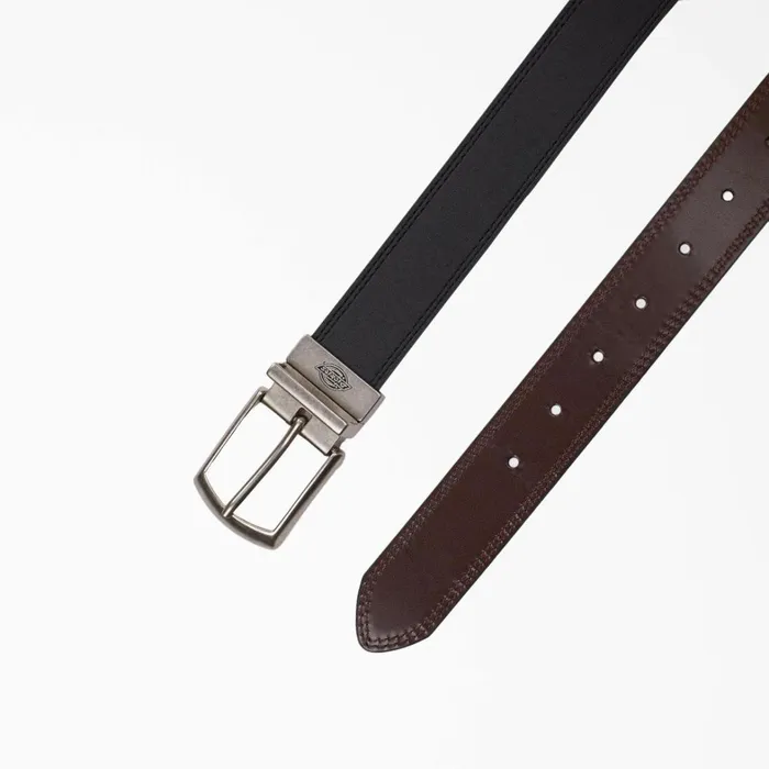Dickies Belts and Suspenders Leather Reversible Belt Black Black bk 8211 Men Dickies Belts and Suspenders Leather Reversible Belt Black Black bk 8211 Men