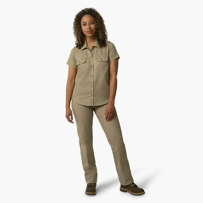 Dickies Button Up Women039s 574 Original Work Shirt Military Khaki Military Khaki ksh 8211 Women Dickies Button Up Women039s 574 Original Work Shirt Military Khaki Military Khaki ksh 8211 Women