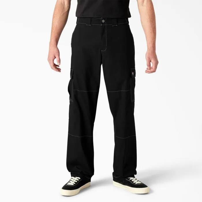 Dickies Cargo Dickies Skateboarding Loose Fit Cargo Pants Black Black bkx 8211 Men