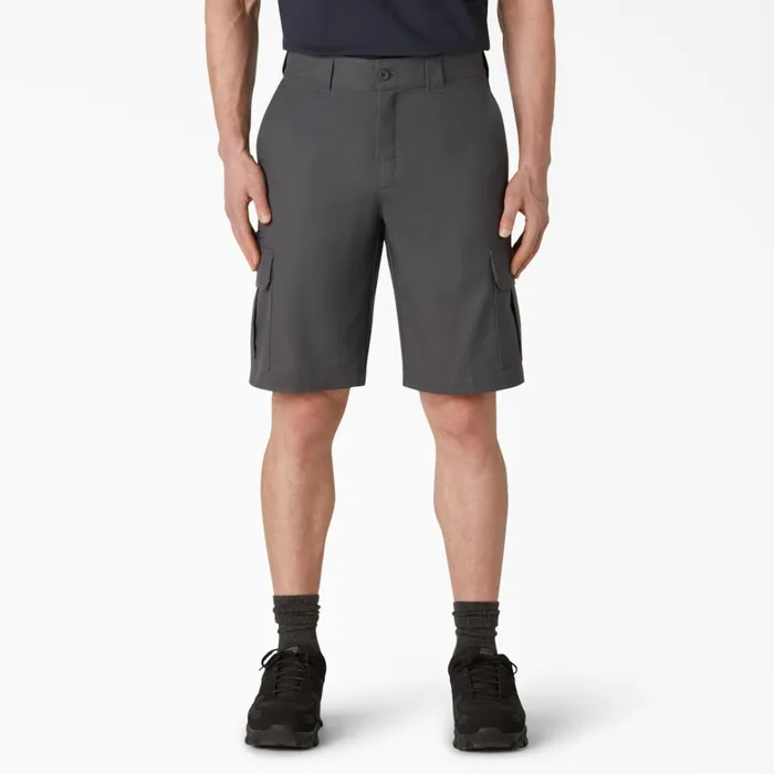 Dickies Cargo FLEX Cooling Active Waist Regular Fit Cargo Shorts 11034 Charcoal Gray Charcoal Gray ch 8211 Men
