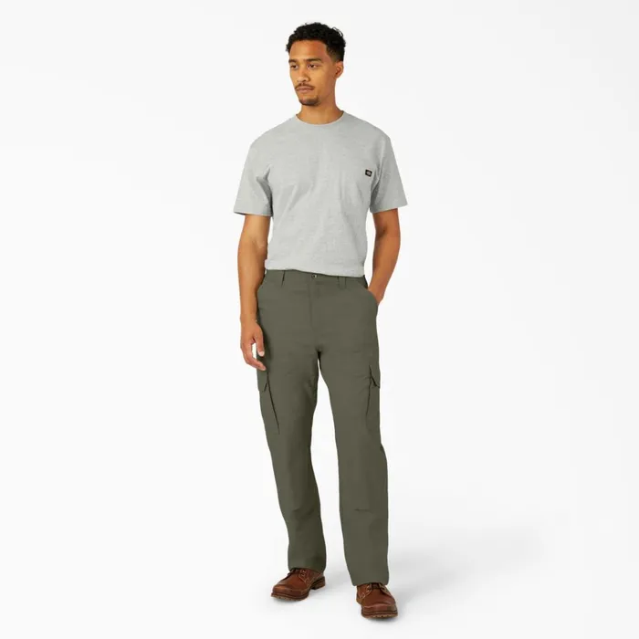 Dickies Cargo FLEX DuraTech Relaxed Fit Ripstop Cargo Pants Moss Green Moss Green ms 8211 Men Dickies Cargo FLEX DuraTech Relaxed Fit Ripstop Cargo Pants Moss Green Moss Green ms 8211 Men