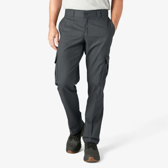Dickies Cargo FLEX Regular Fit Cargo Pants Charcoal Gray Charcoal Gray ch 8211 Men