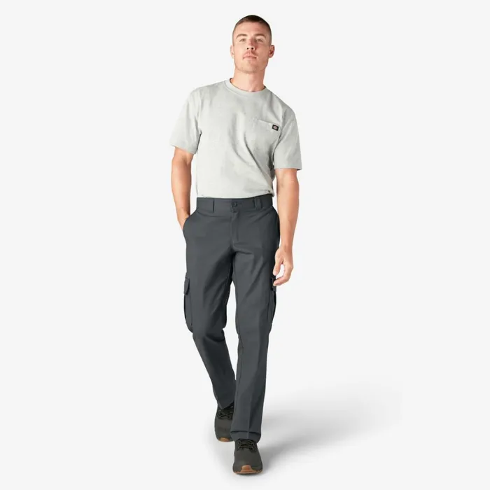 Dickies Cargo FLEX Regular Fit Cargo Pants Charcoal Gray Charcoal Gray ch 8211 Men Dickies Cargo FLEX Regular Fit Cargo Pants Charcoal Gray Charcoal Gray ch 8211 Men