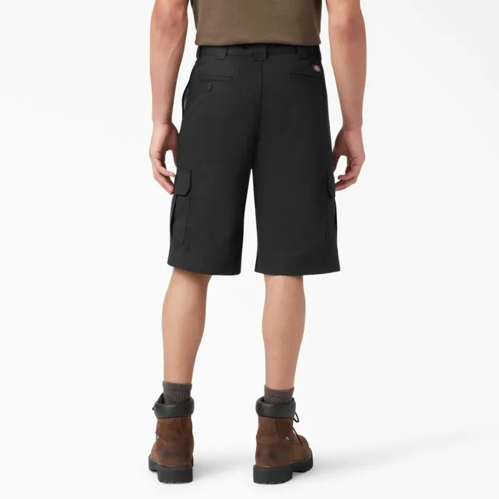 Dickies Cargo FLEX Relaxed Fit Cargo Shorts 13034 Black Black bk 8211 Men Dickies Cargo FLEX Relaxed Fit Cargo Shorts 13034 Black Black bk 8211 Men