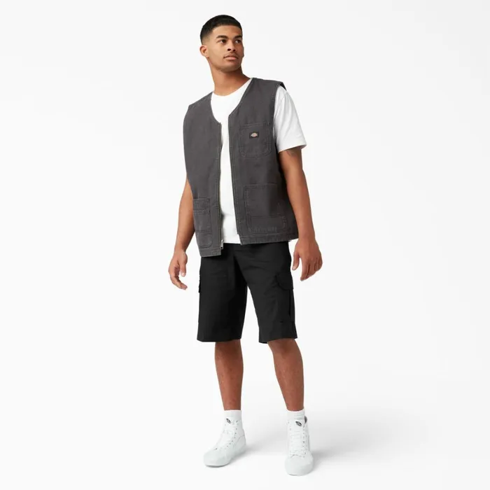 Dickies Cargo FLEX Relaxed Fit Cargo Shorts 13034 Black Black bk 8211 Men Dickies Cargo FLEX Relaxed Fit Cargo Shorts 13034 Black Black bk 8211 Men