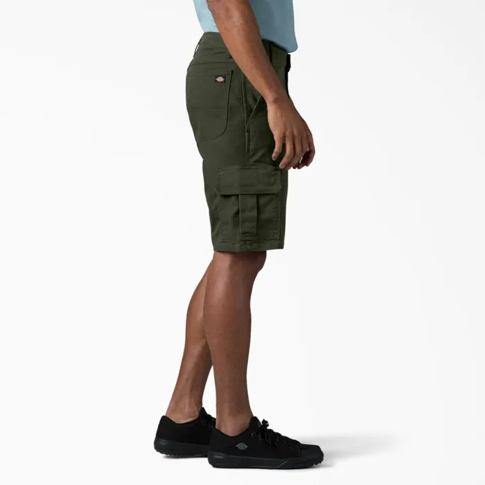 Dickies Cargo FLEX Relaxed Fit Duck Cargo Shorts 11034 Stonewashed Olive Green Stonewashed Olive Green sog 8211 Men Dickies Cargo FLEX Relaxed Fit Duck Cargo Shorts 11034 Stonewashed Olive Green Stonewashed Olive Green sog 8211 Men