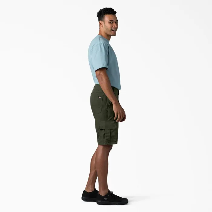 Dickies Cargo FLEX Relaxed Fit Duck Cargo Shorts 11034 Stonewashed Olive Green Stonewashed Olive Green sog 8211 Men Dickies Cargo FLEX Relaxed Fit Duck Cargo Shorts 11034 Stonewashed Olive Green Stonewashed Olive Green sog 8211 Men