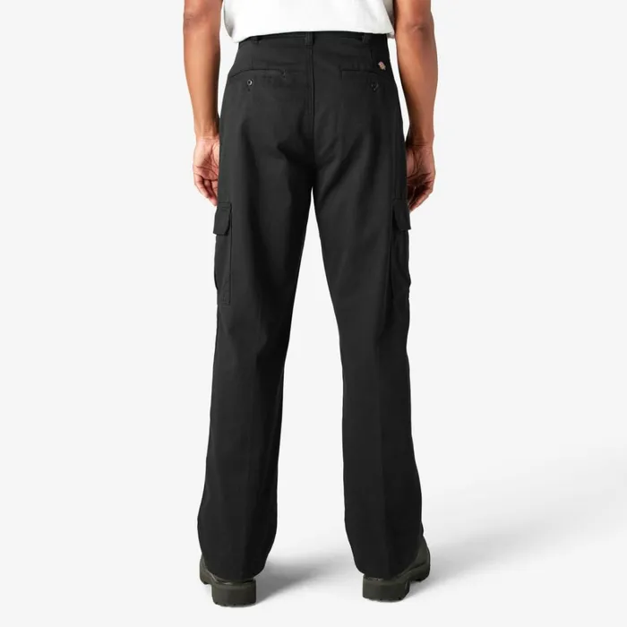 Dickies Cargo Loose Fit Cargo Pants Rinsed Black Rinsed Black rbk 8211 Men Dickies Cargo Loose Fit Cargo Pants Rinsed Black Rinsed Black rbk 8211 Men