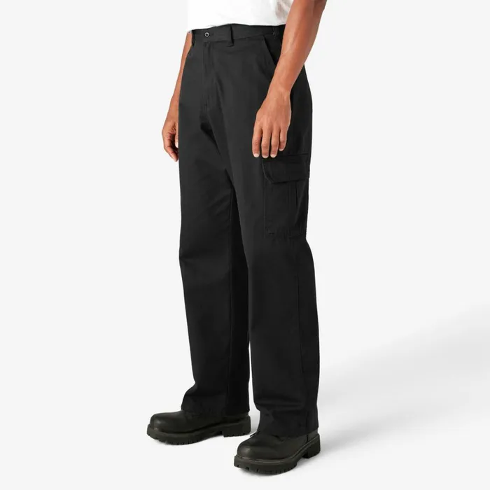 Dickies Cargo Loose Fit Cargo Pants Rinsed Black Rinsed Black rbk 8211 Men Dickies Cargo Loose Fit Cargo Pants Rinsed Black Rinsed Black rbk 8211 Men
