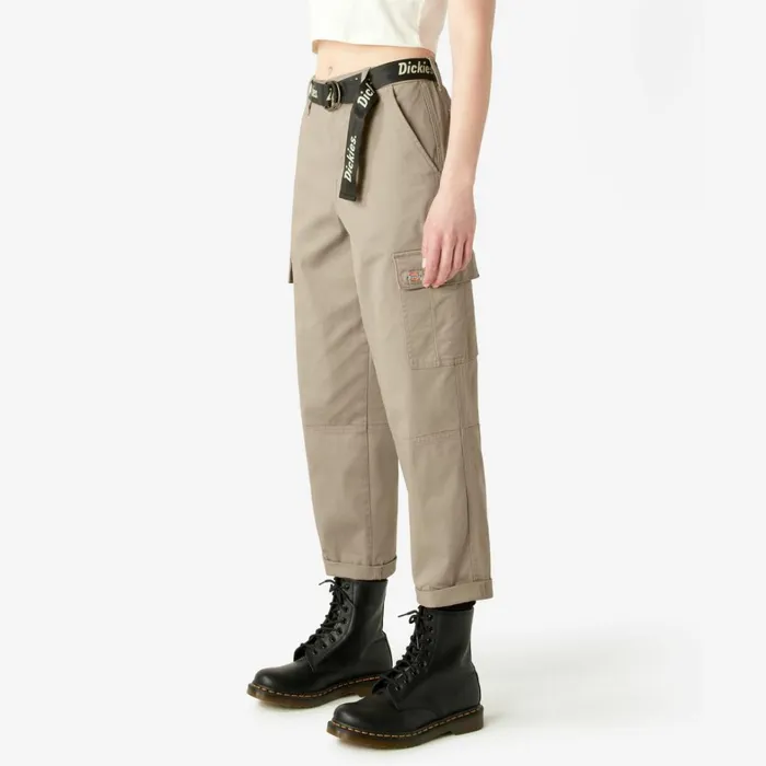 Dickies Cargo Women039s Relaxed Fit Cropped Cargo Pants Desert Sand Desert Sand ds 8211 Women Dickies Cargo Women039s Relaxed Fit Cropped Cargo Pants Desert Sand Desert Sand ds 8211 Women
