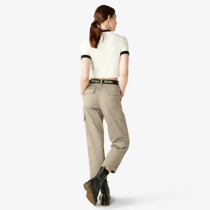 Dickies Cargo Women039s Relaxed Fit Cropped Cargo Pants Desert Sand Desert Sand ds 8211 Women Dickies Cargo Women039s Relaxed Fit Cropped Cargo Pants Desert Sand Desert Sand ds 8211 Women