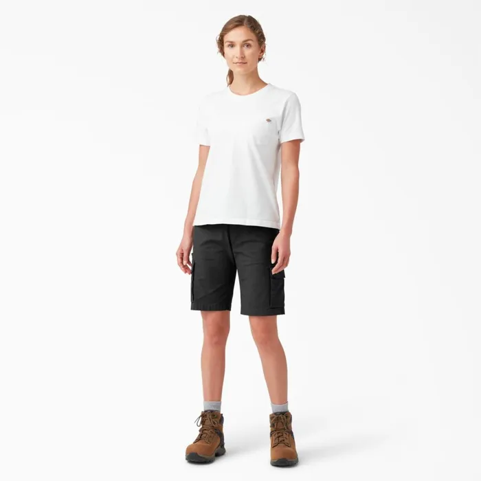 Dickies Cargo Women039s Relaxed Fit Ripstop Cargo Shorts 9034 Black Black bkx 8211 Women Dickies Cargo Women039s Relaxed Fit Ripstop Cargo Shorts 9034 Black Black bkx 8211 Women