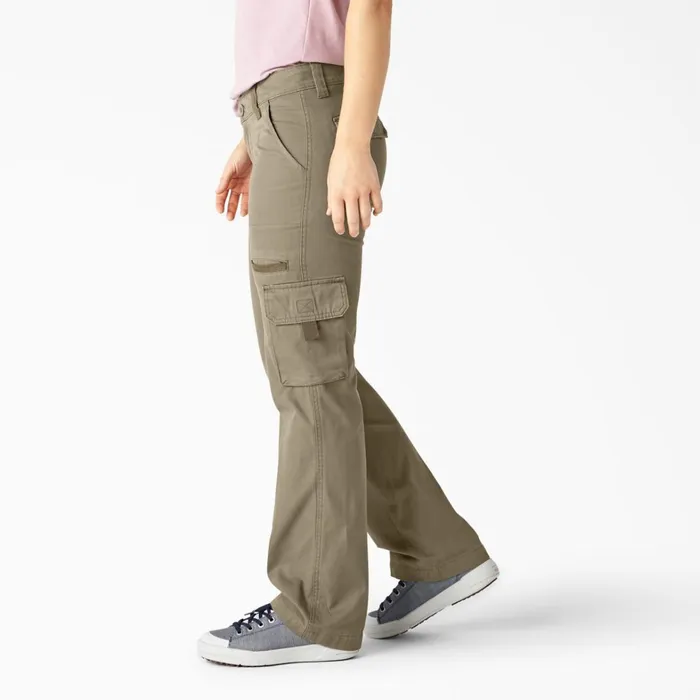 Dickies Cargo Women039s Relaxed Fit Straight Leg Cargo Pants Rinsed Desert Sand Rinsed Desert Sand rds 8211 Women Dickies Cargo Women039s Relaxed Fit Straight Leg Cargo Pants Rinsed Desert Sand Rinsed Desert Sand rds 8211 Women