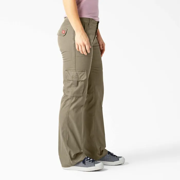 Dickies Cargo Women039s Relaxed Fit Straight Leg Cargo Pants Rinsed Desert Sand Rinsed Desert Sand rds 8211 Women Dickies Cargo Women039s Relaxed Fit Straight Leg Cargo Pants Rinsed Desert Sand Rinsed Desert Sand rds 8211 Women