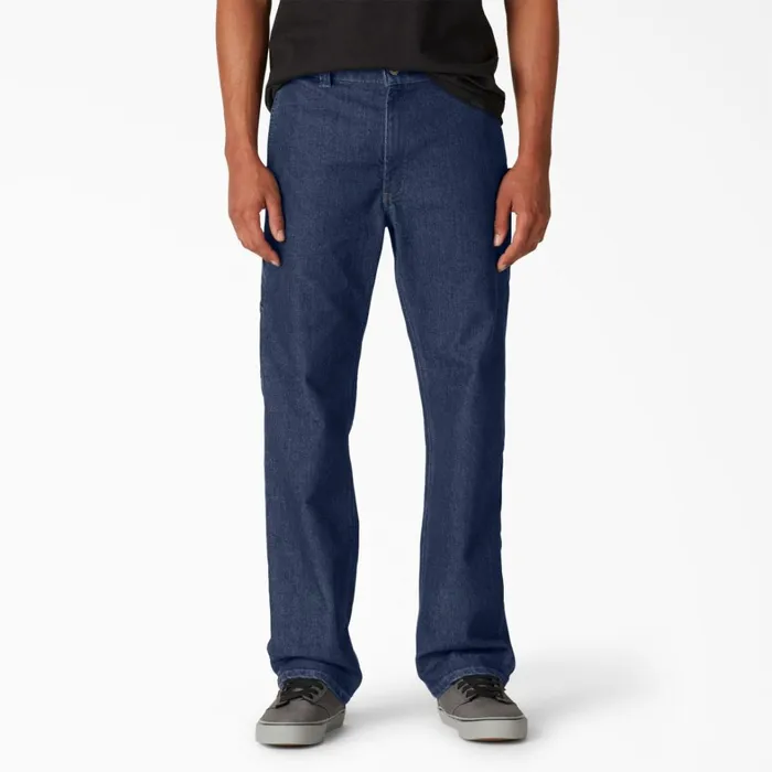 Dickies Carpenter Dickies Skateboarding Regular Fit Utility Jeans Stonewashed Indigo Blue Stonewashed Indigo Blue snb 8211 Men