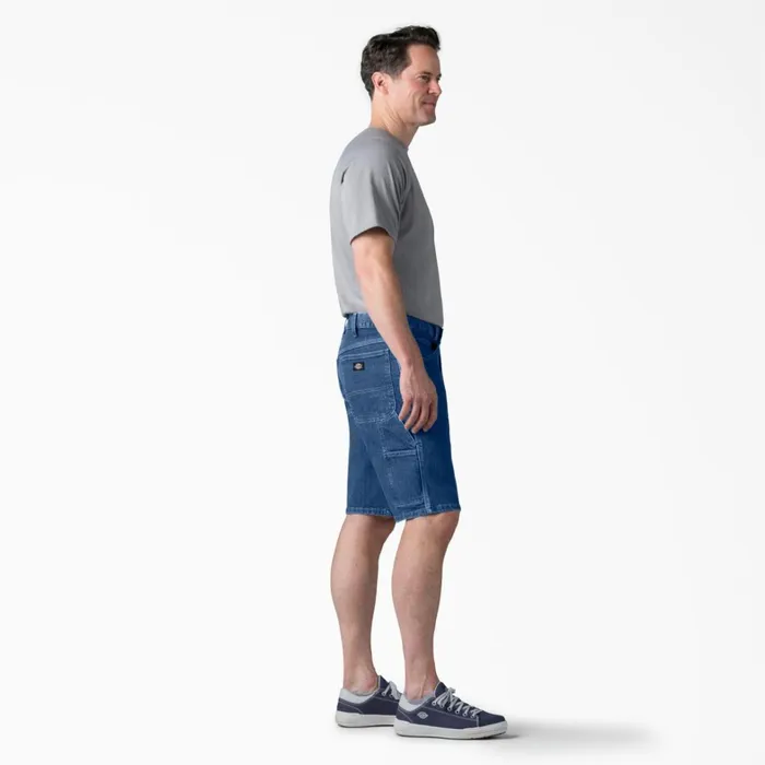 Dickies Carpenter FLEX Active Waist Relaxed Fit Carpenter Shorts 11034 Stonewashed Indigo Blue Stonewashed Indigo Blue snb 8211 Men Dickies Carpenter FLEX Active Waist Relaxed Fit Carpenter Shorts 11034 Stonewashed Indigo Blue Stonewashed Indigo Blue snb 8211 Men