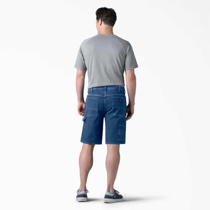 Dickies Carpenter FLEX Active Waist Relaxed Fit Carpenter Shorts 11034 Stonewashed Indigo Blue Stonewashed Indigo Blue snb 8211 Men Dickies Carpenter FLEX Active Waist Relaxed Fit Carpenter Shorts 11034 Stonewashed Indigo Blue Stonewashed Indigo Blue snb 8211 Men