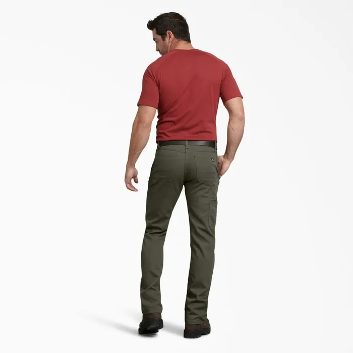 Dickies Carpenter FLEX Regular Fit Duck Carpenter Pants Stonewashed Moss Green Stonewashed Moss Green sms 8211 Men