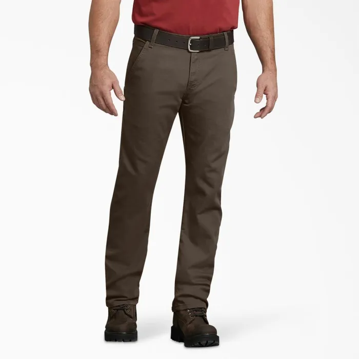 Dickies Carpenter FLEX Regular Fit Duck Carpenter Pants Stonewashed Mushroom Stonewashed Mushroom smr1 8211 Men