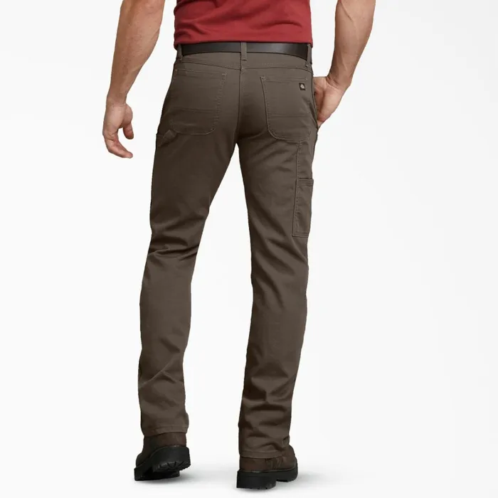 Dickies Carpenter FLEX Regular Fit Duck Carpenter Pants Stonewashed Mushroom Stonewashed Mushroom smr1 8211 Men