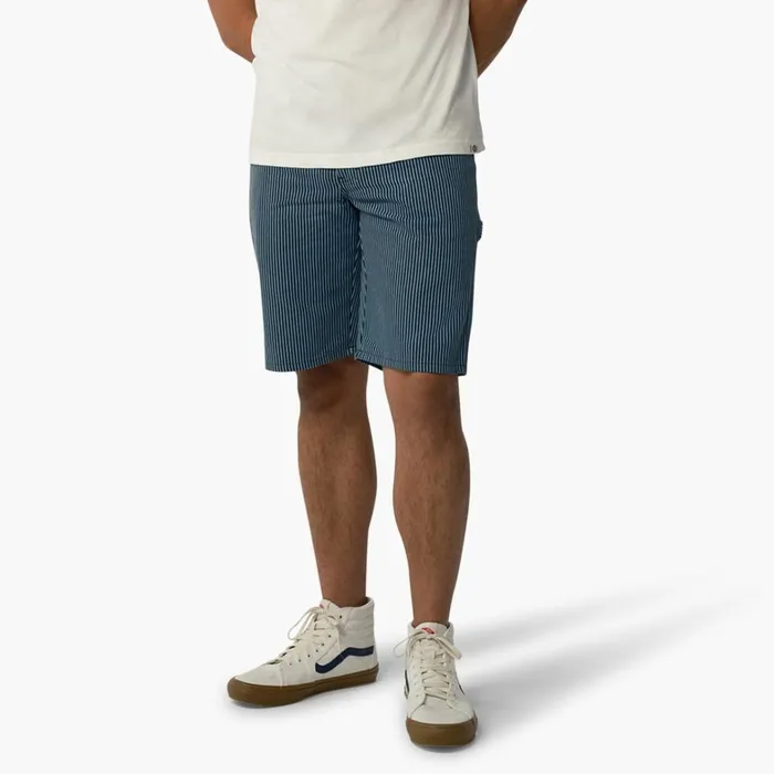 Dickies Carpenter Hickory Stripe Carpenter Shorts 11034 AzureBlack Hickory Stripe Azureblack Hickory Stripe ash 8211 Men