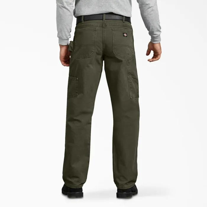 Dickies Carpenter Relaxed Fit Straight Leg Sanded Duck Carpenter Pants Rinsed Moss Green Rinsed Moss Green rms 8211 Men Dickies Carpenter Relaxed Fit Straight Leg Sanded Duck Carpenter Pants Rinsed Moss Green Rinsed Moss Green rms 8211 Men