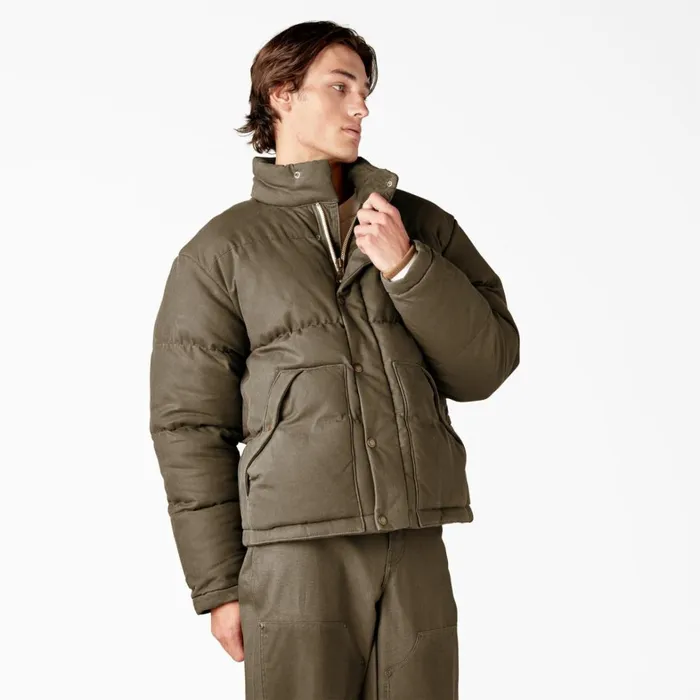Dickies Coats and Jackets Lucas Fully Waxed Puffer Jacket Acorn Acorn ac2 8211 Men Dickies Coats and Jackets Lucas Fully Waxed Puffer Jacket Acorn Acorn ac2 8211 Men