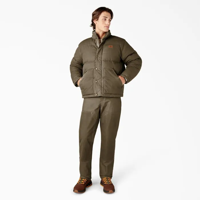 Dickies Coats and Jackets Lucas Fully Waxed Puffer Jacket Acorn Acorn ac2 8211 Men Dickies Coats and Jackets Lucas Fully Waxed Puffer Jacket Acorn Acorn ac2 8211 Men