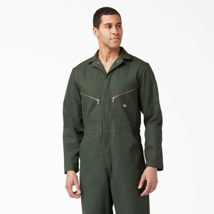 Dickies Coveralls Deluxe Blended Long Sleeve Coveralls Olive Green Olive Green og 8211 Men Dickies Coveralls Deluxe Blended Long Sleeve Coveralls Olive Green Olive Green og 8211 Men