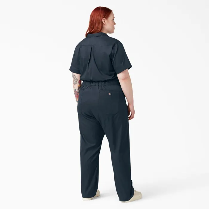 Dickies Coveralls Women039s Plus FLEX Cooling TempiQ Short Sleeve Coveralls Dark Navy Dark Navy dn 8211 Women Dickies Coveralls Women039s Plus FLEX Cooling TempiQ Short Sleeve Coveralls Dark Navy Dark Navy dn 8211 Women