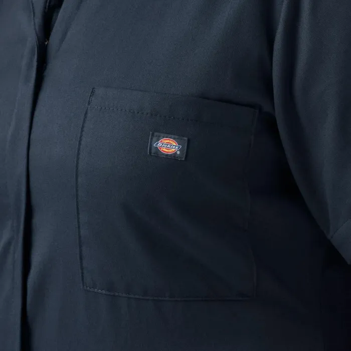 Dickies Coveralls Women039s Plus FLEX Cooling TempiQ Short Sleeve Coveralls Dark Navy Dark Navy dn 8211 Women Dickies Coveralls Women039s Plus FLEX Cooling TempiQ Short Sleeve Coveralls Dark Navy Dark Navy dn 8211 Women
