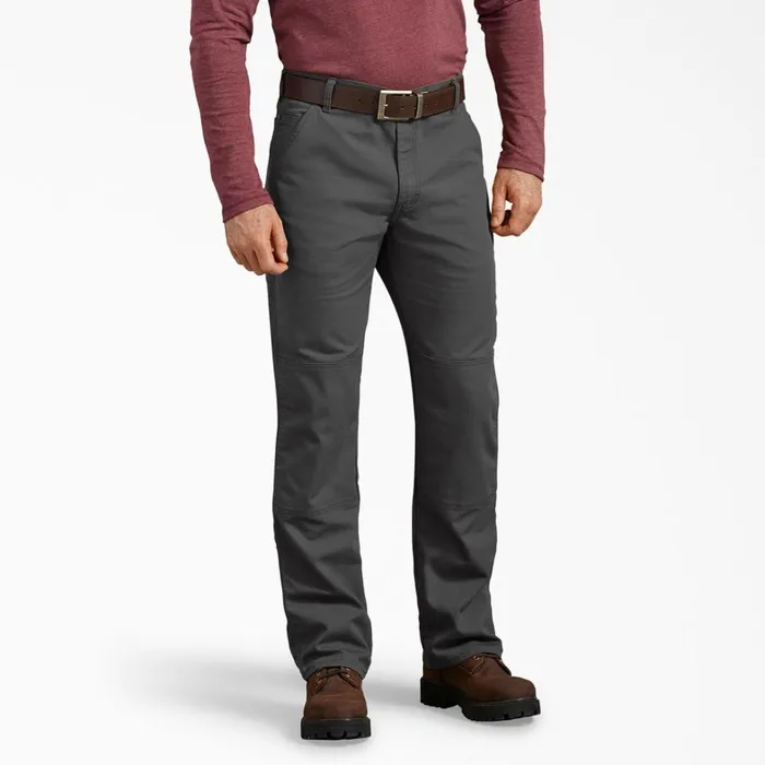 Dickies Double Knee FLEX Regular Fit Duck Double Knee Pants Stonewashed Gray Stonewashed Gray ssl 8211 Men