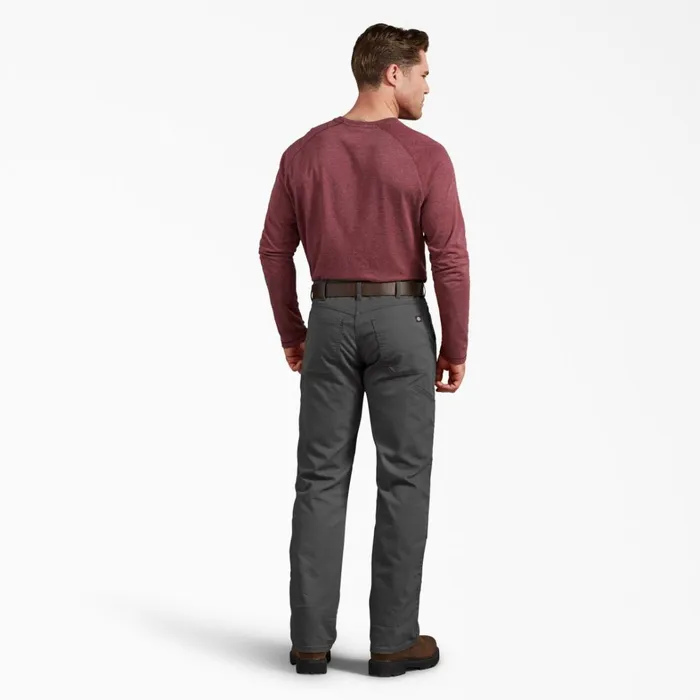 Dickies Double Knee FLEX Regular Fit Duck Double Knee Pants Stonewashed Gray Stonewashed Gray ssl 8211 Men