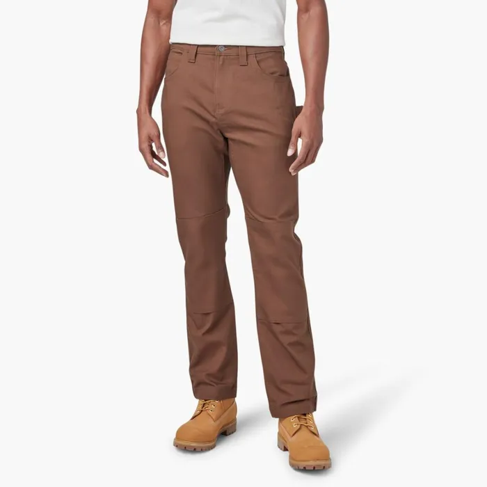 Dickies Double Knee Slim Fit Duck Canvas Double Knee Pants Timber Brown Timber Brown tb 8211 Men