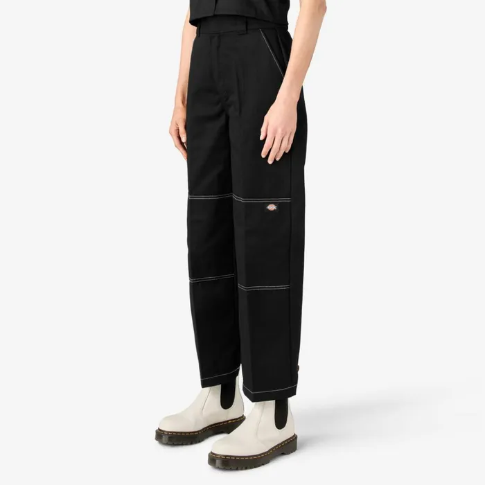 Dickies Double Knee Womens Sawyerville Double Knee Pants Black Black bkx 8211 Women Dickies Double Knee Womens Sawyerville Double Knee Pants Black Black bkx 8211 Women