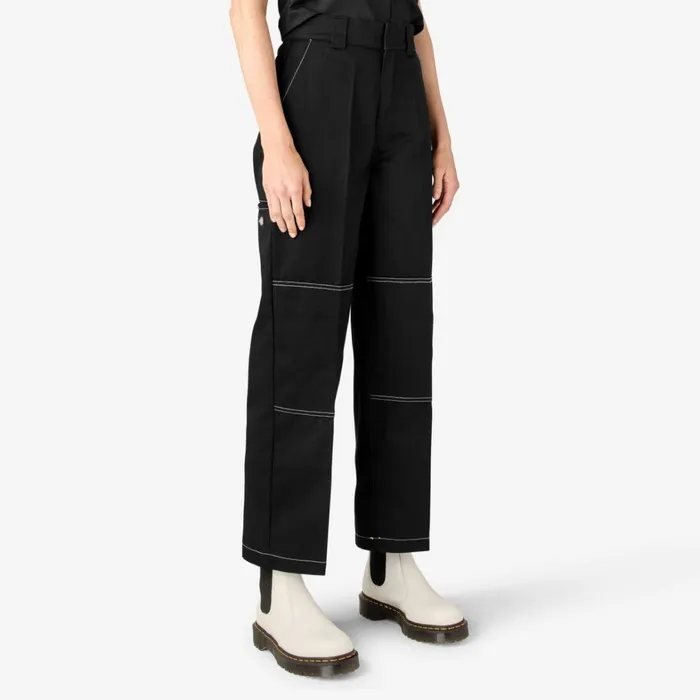 Dickies Double Knee Womens Sawyerville Double Knee Pants Black Black bkx 8211 Women Dickies Double Knee Womens Sawyerville Double Knee Pants Black Black bkx 8211 Women