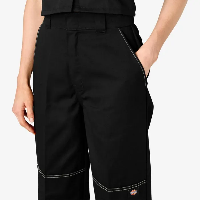 Dickies Double Knee Womens Sawyerville Double Knee Pants Black Black bkx 8211 Women Dickies Double Knee Womens Sawyerville Double Knee Pants Black Black bkx 8211 Women