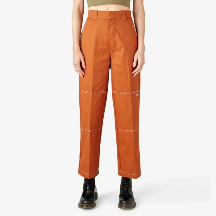 Dickies Double Knee Womens Sawyerville Double Knee Pants Gingerbread Brown Gingerbread Brown ie 8211 Women