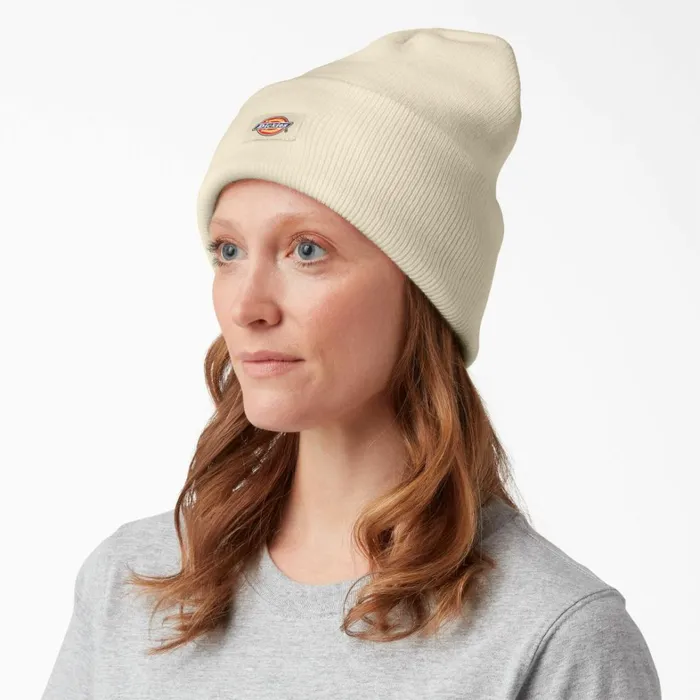 Dickies Hi Vis Cuffed Knit Beanie Natural Beige Natural Beige nt 8211 MenWomen Dickies Hi Vis Cuffed Knit Beanie Natural Beige Natural Beige nt 8211 MenWomen